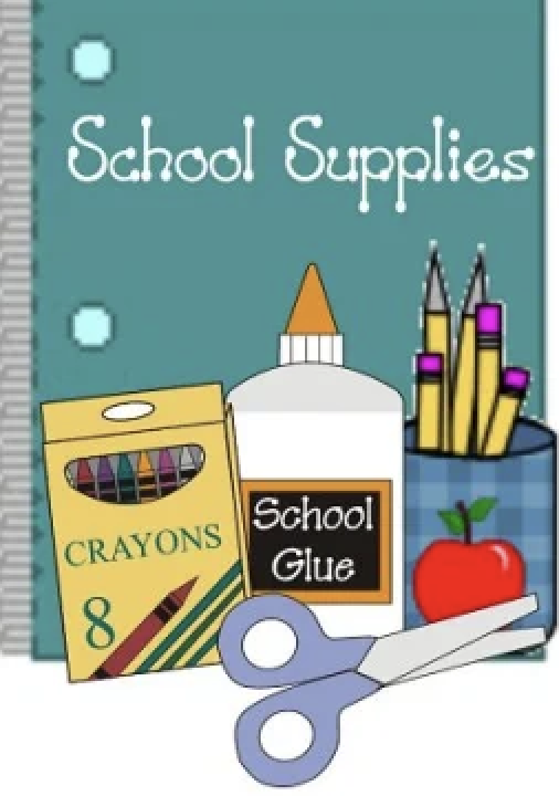 Grade 1 School Supply List and Welcome Letter